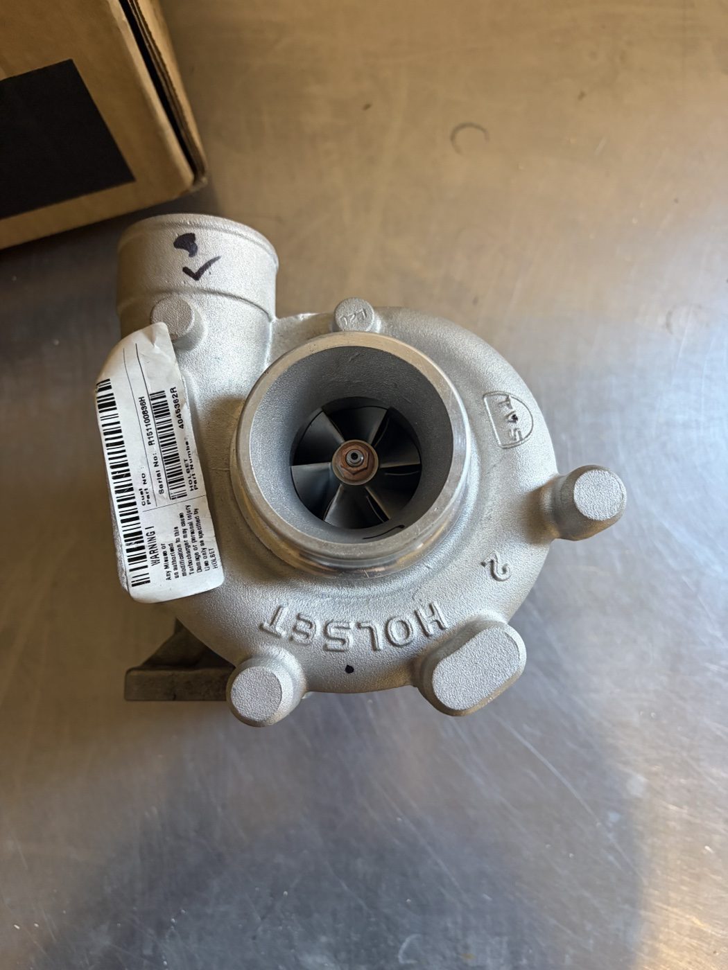 Holset HX25 Remanufactured Turbocharger 4045362R