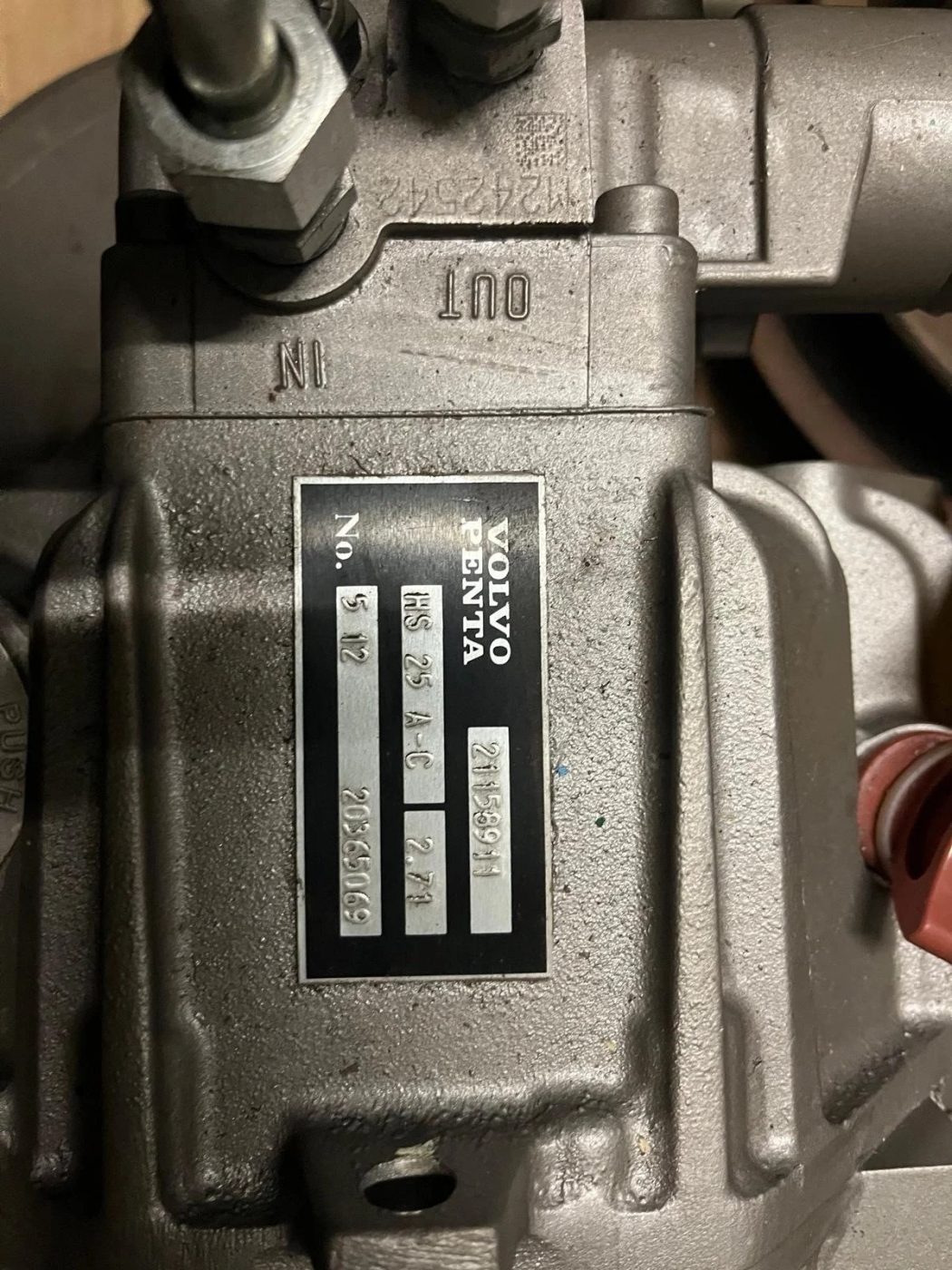 Volvo Penta HS25 A-C Marine Gearbox (2.74:1) 21158911