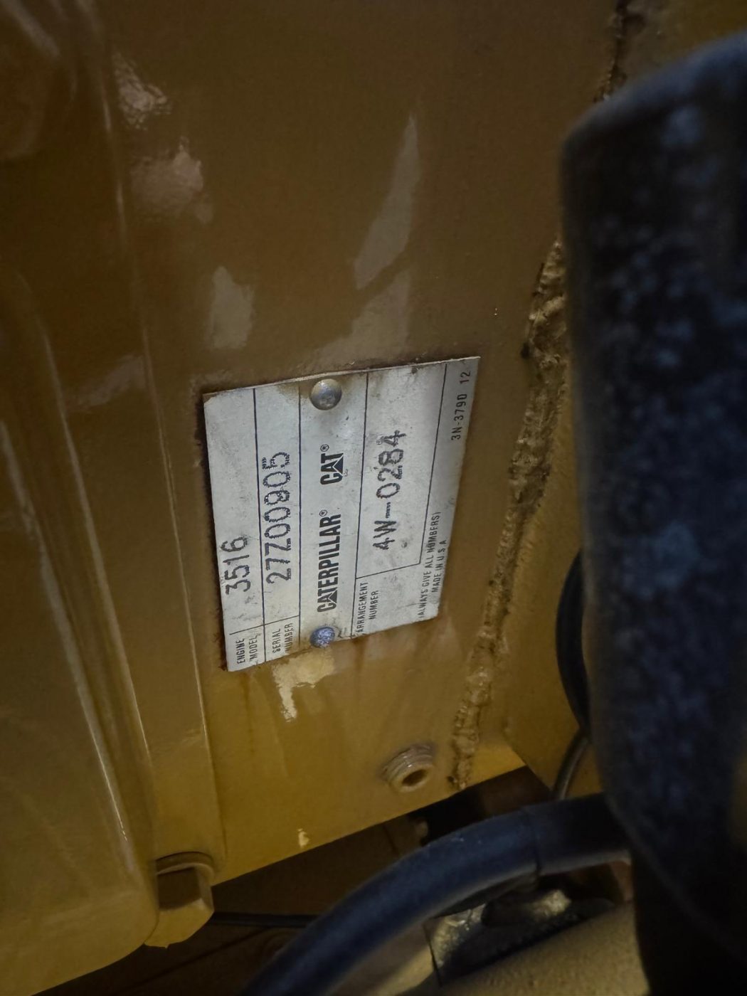 CAT 3516 Marine Engine photograph 5