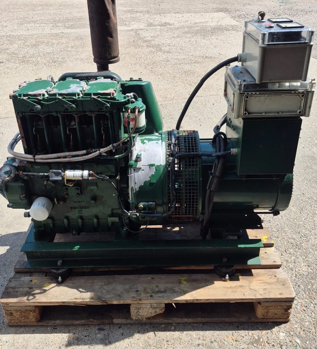 Lister 13.5 kVA Diesel Generator Set (3-Cylinder) 