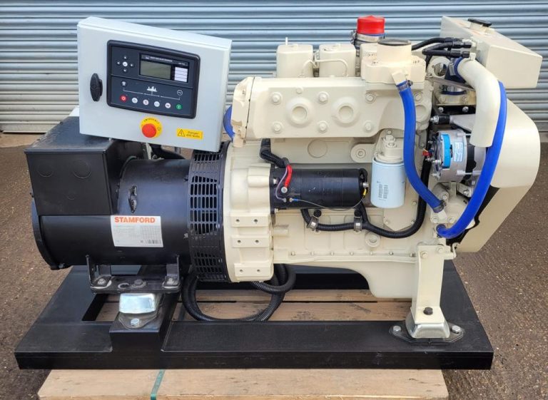 Cummins 4B 45KVA Marine Generator G Service Power